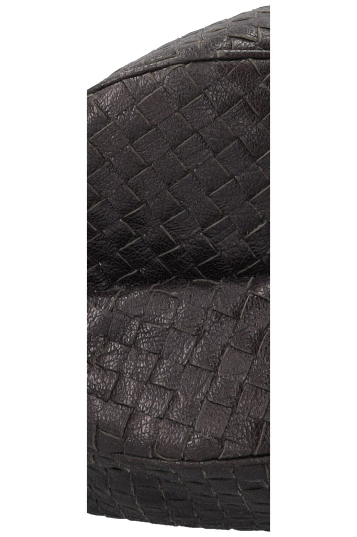 BOTTEGA VENETA Intrecciato Two Handle Bag Charcoal