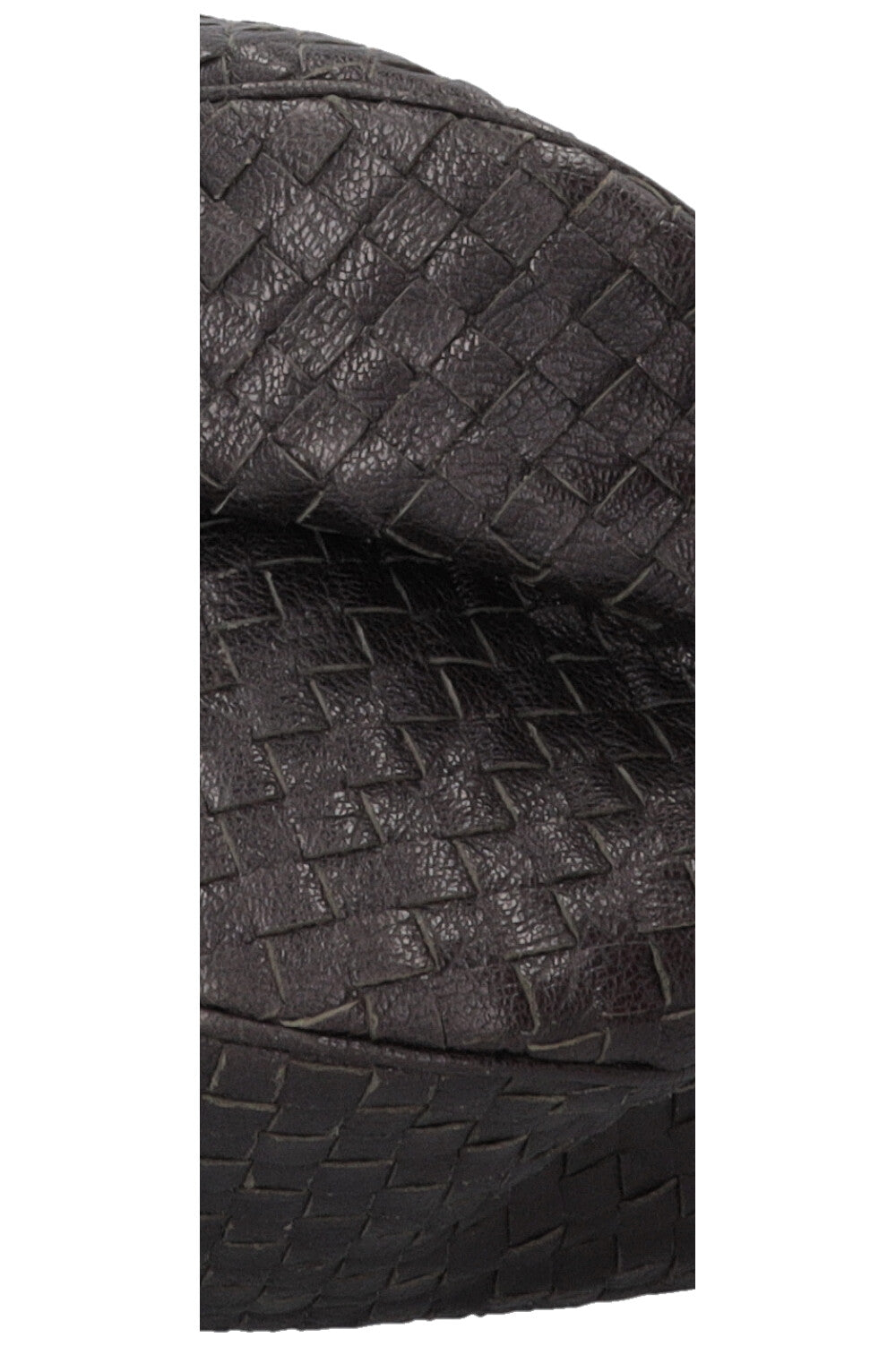 BOTTEGA VENETA Intrecciato Two Handle Bag Charcoal