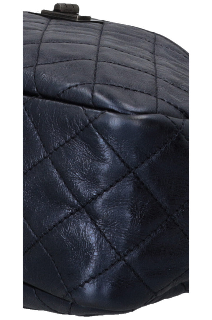 CHANEL Reissue 2.55 Camera Bag Metallic Blue