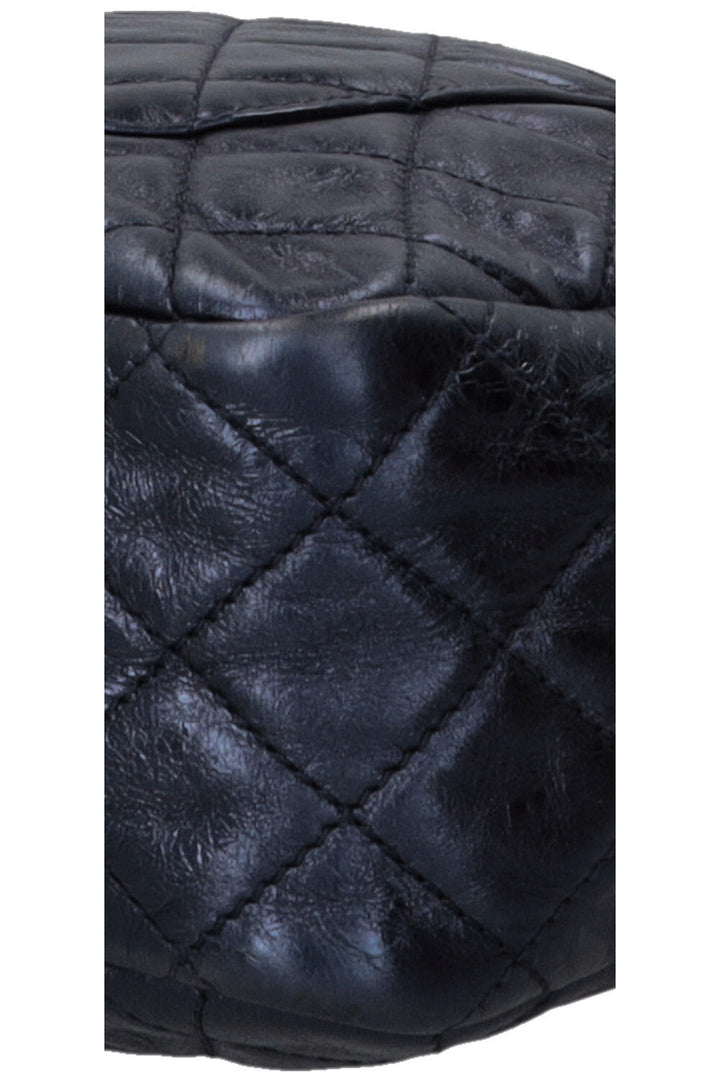 CHANEL Reissue 2.55 Camera Bag Metallic Blue