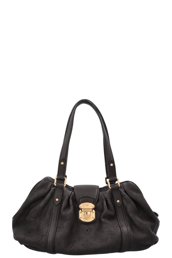LOUIS VUITTON Lunar Bag Mahina Brown