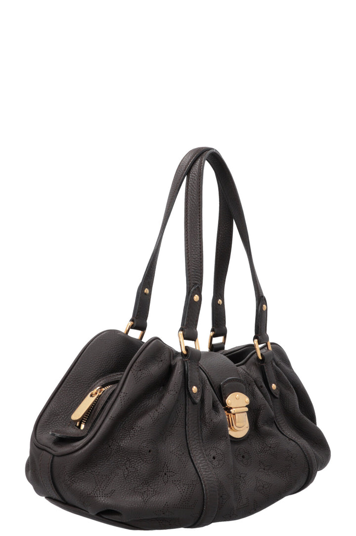 LOUIS VUITTON Sac Lunar Mahina Marron