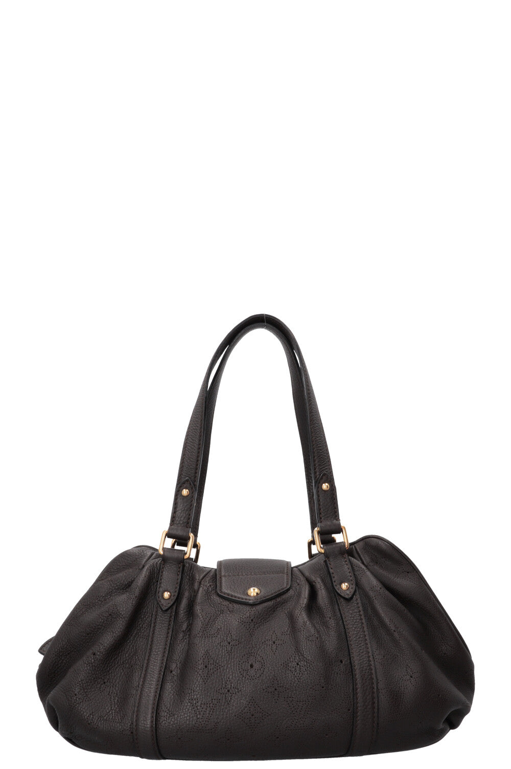 LOUIS VUITTON Sac Lunar Mahina Marron