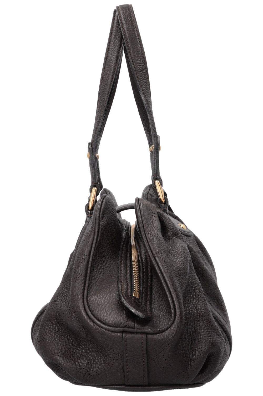 LOUIS VUITTON Sac Lunar Mahina Marron