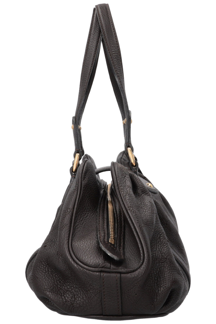 LOUIS VUITTON Sac Lunar Mahina Marron