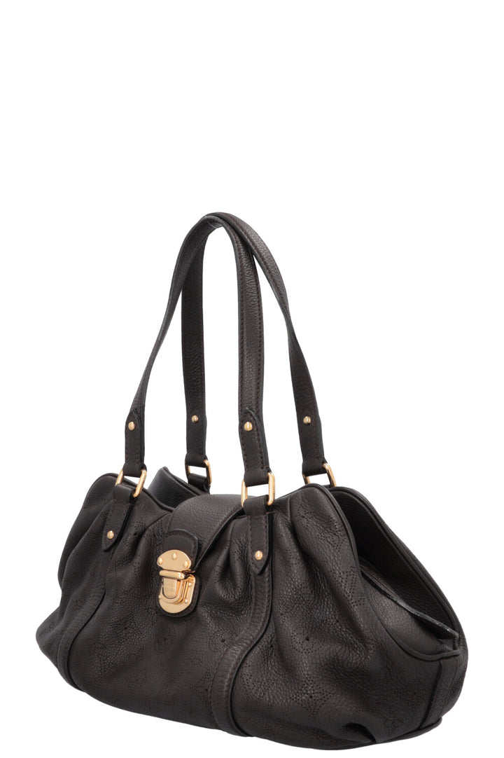 LOUIS VUITTON Sac Lunar Mahina Marron