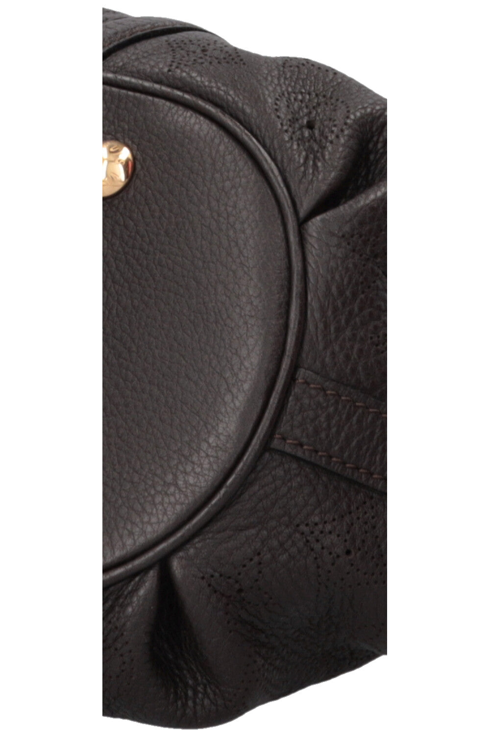 LOUIS VUITTON Sac Lunar Mahina Marron