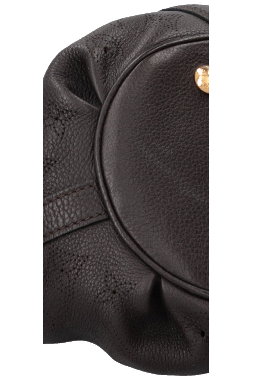LOUIS VUITTON Sac Lunar Mahina Marron