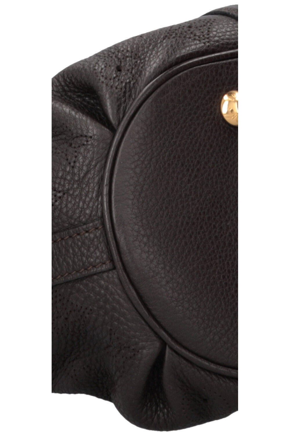 LOUIS VUITTON Sac Lunar Mahina Marron