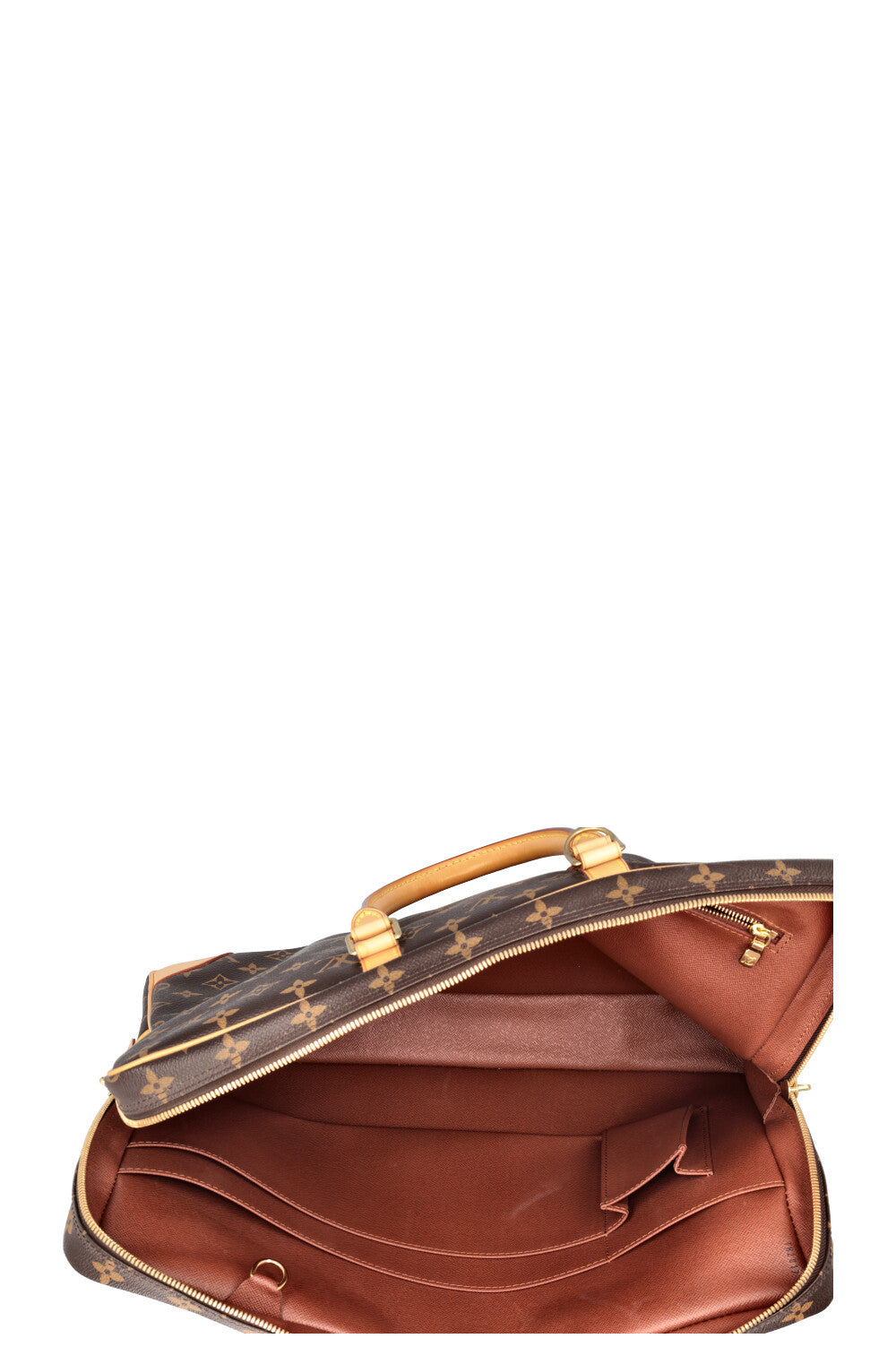 LOUIS VUITTON Porte Documents Voyage Briefcase MNG Canvas