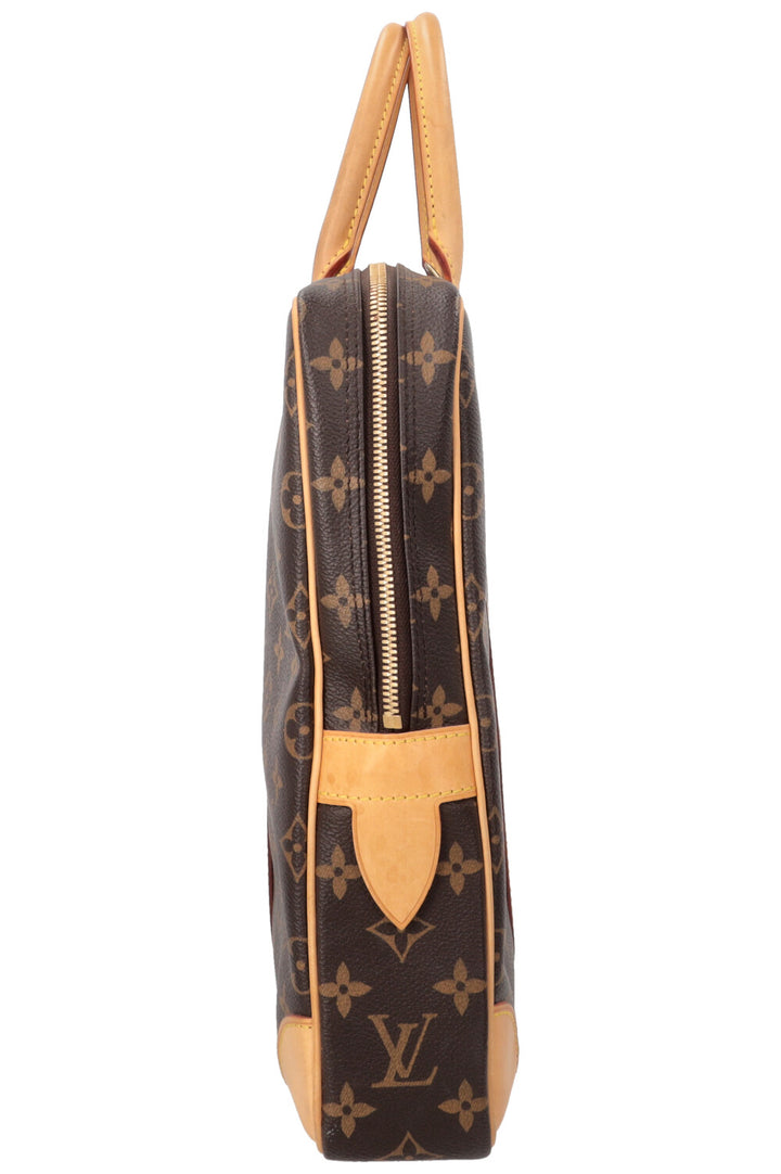 LOUIS VUITTON Porte Documents Voyage Briefcase MNG Canvas