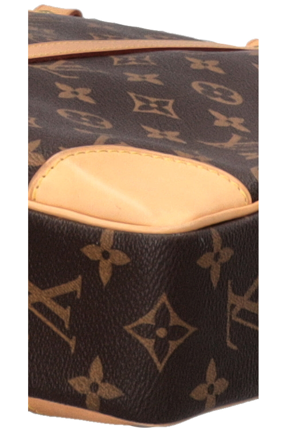 LOUIS VUITTON Porte Documents Voyage Briefcase MNG Canvas