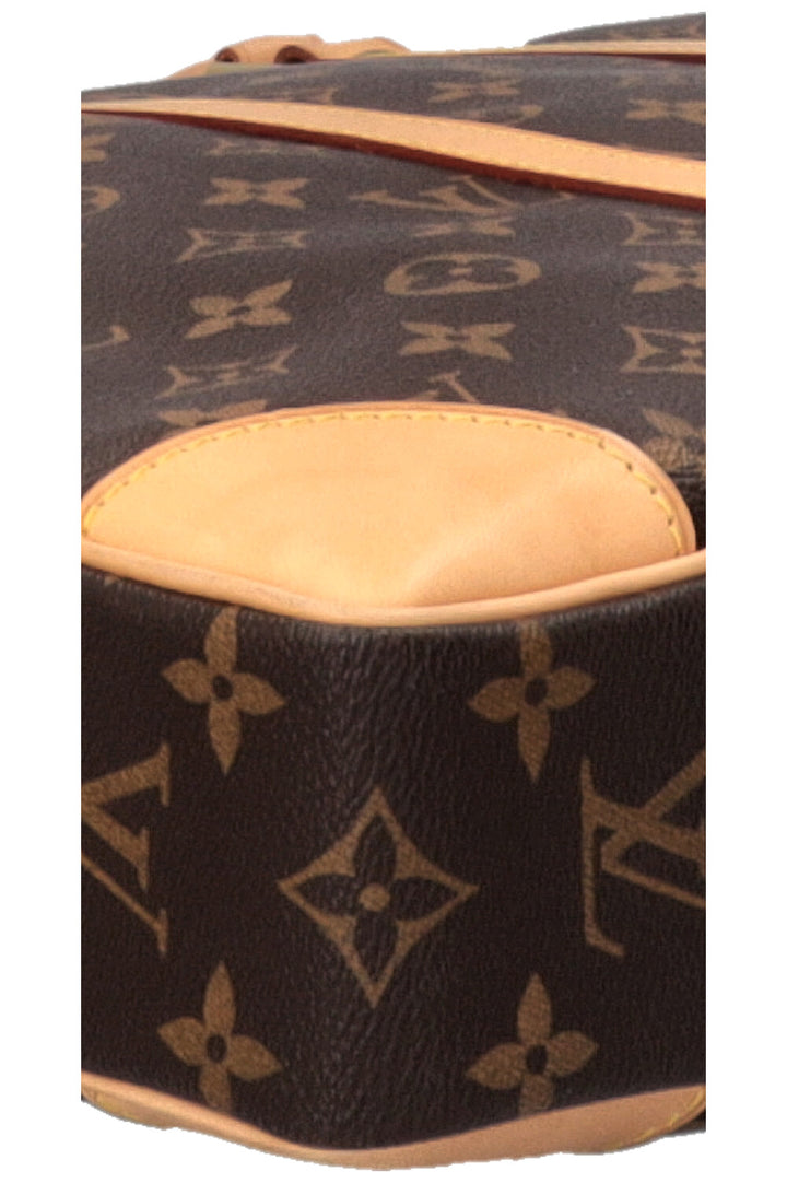 LOUIS VUITTON Porte Documents Voyage Briefcase MNG Canvas