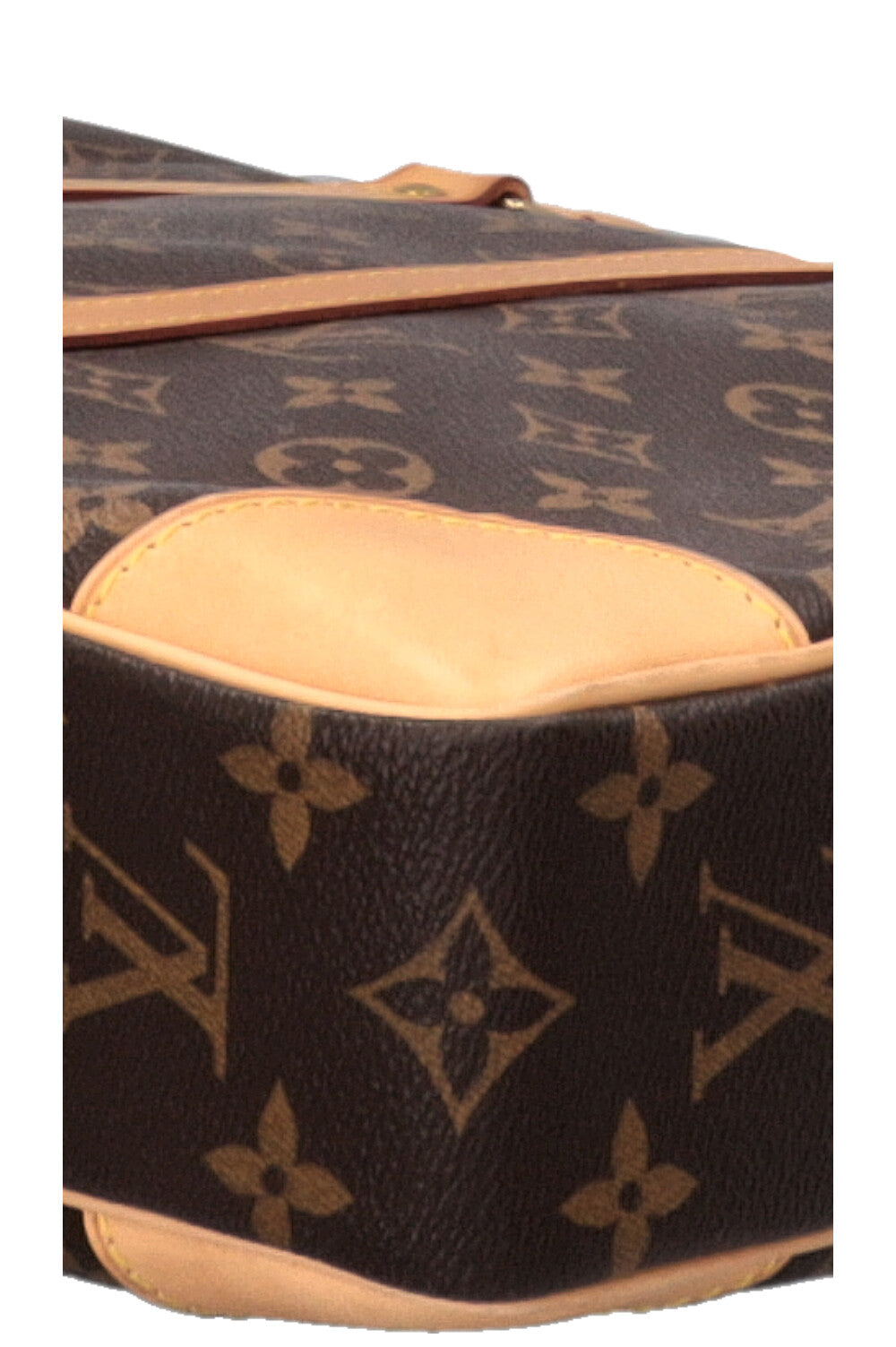 LOUIS VUITTON Porte Documents Voyage Briefcase MNG Canvas