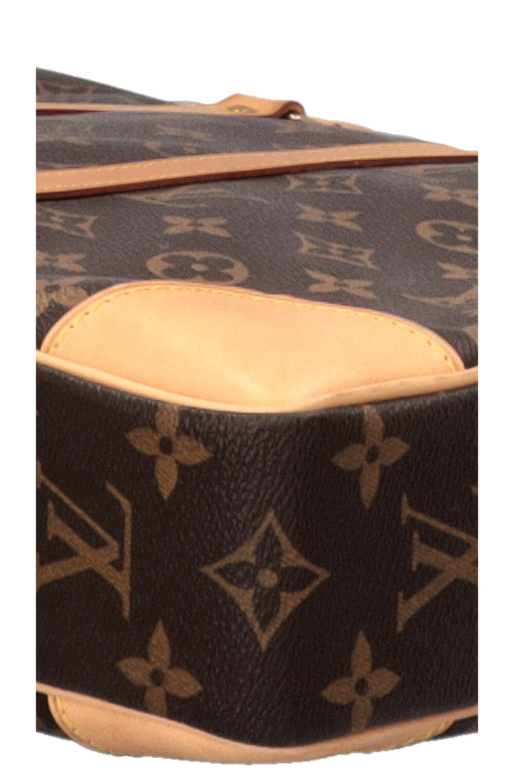 LOUIS VUITTON Porte Documents Voyage Briefcase MNG Canvas