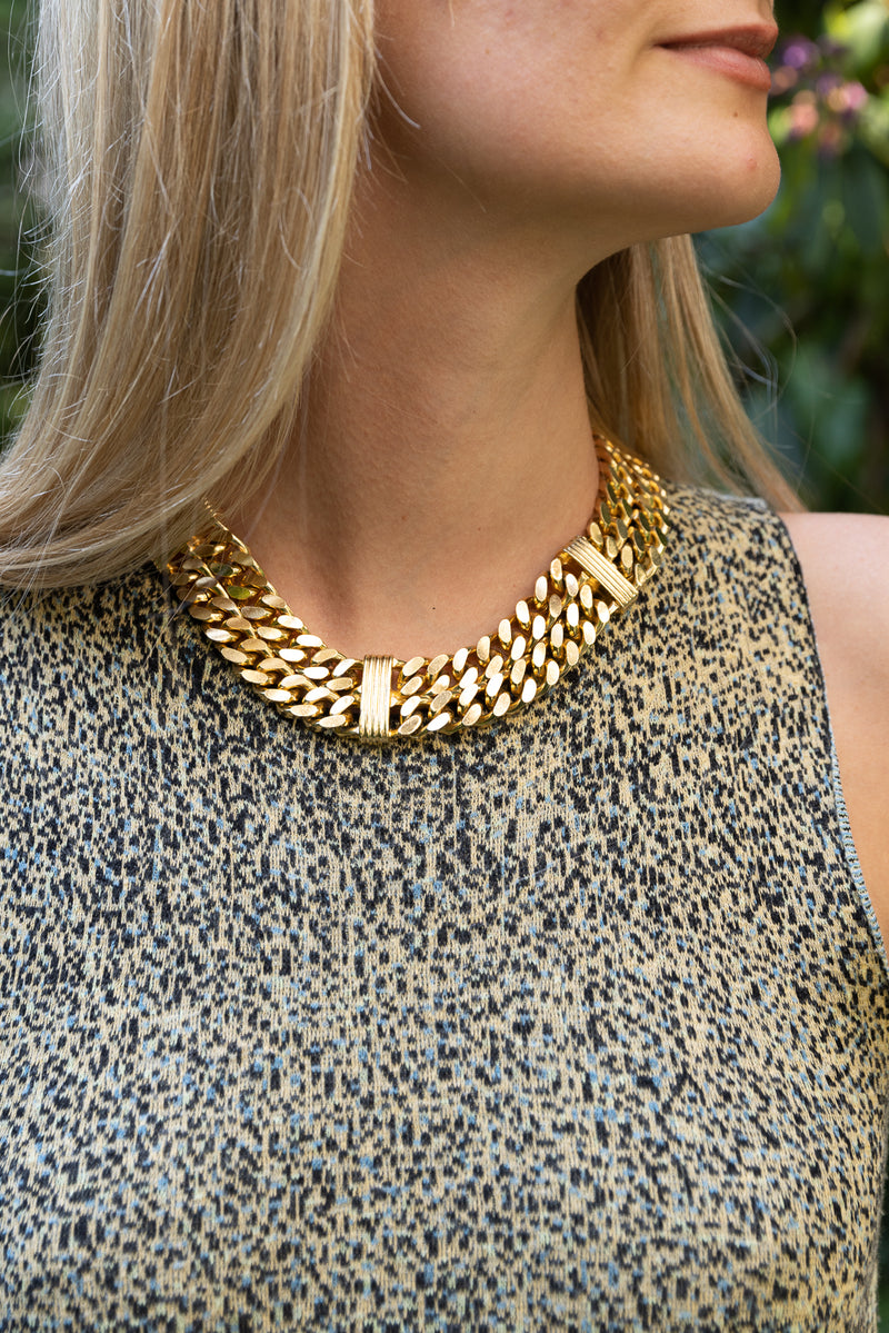 CHRISTIAN DIOR Vintage Necklace Chains