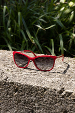 CHANEL Sunglasses Red 5260Q