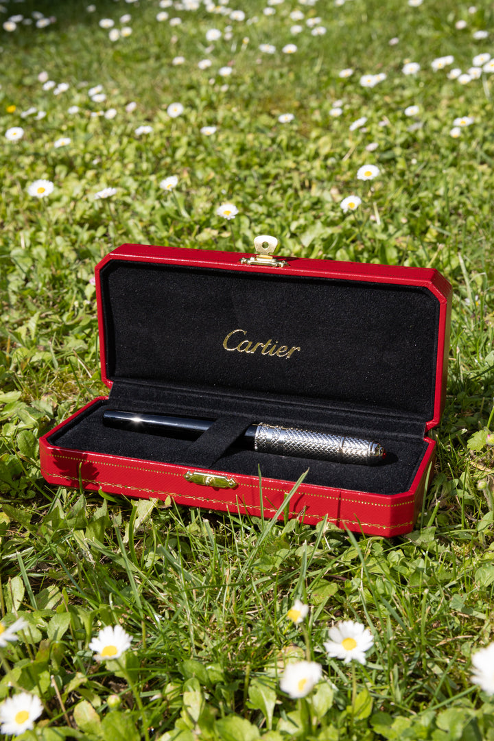 CARTIER Pasha Fountain Pen Rhodium