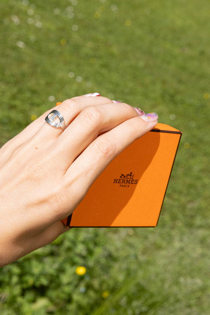 HERMÈS Chaîne d'Ancre 24 Silver