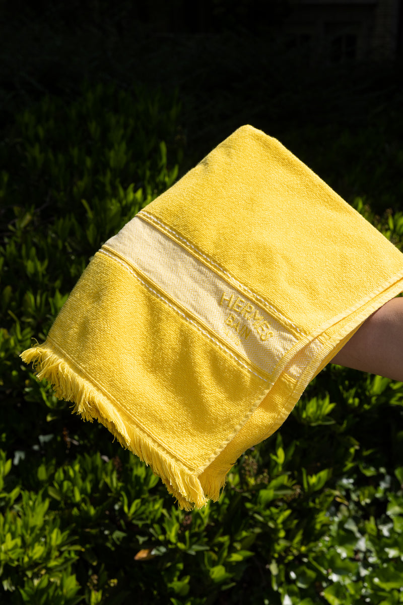 HERMÈS Yachting Beach Towel Banane