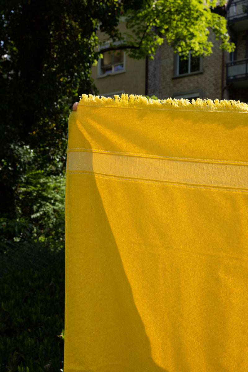 HERMÈS Yachting Beach Towel Banane