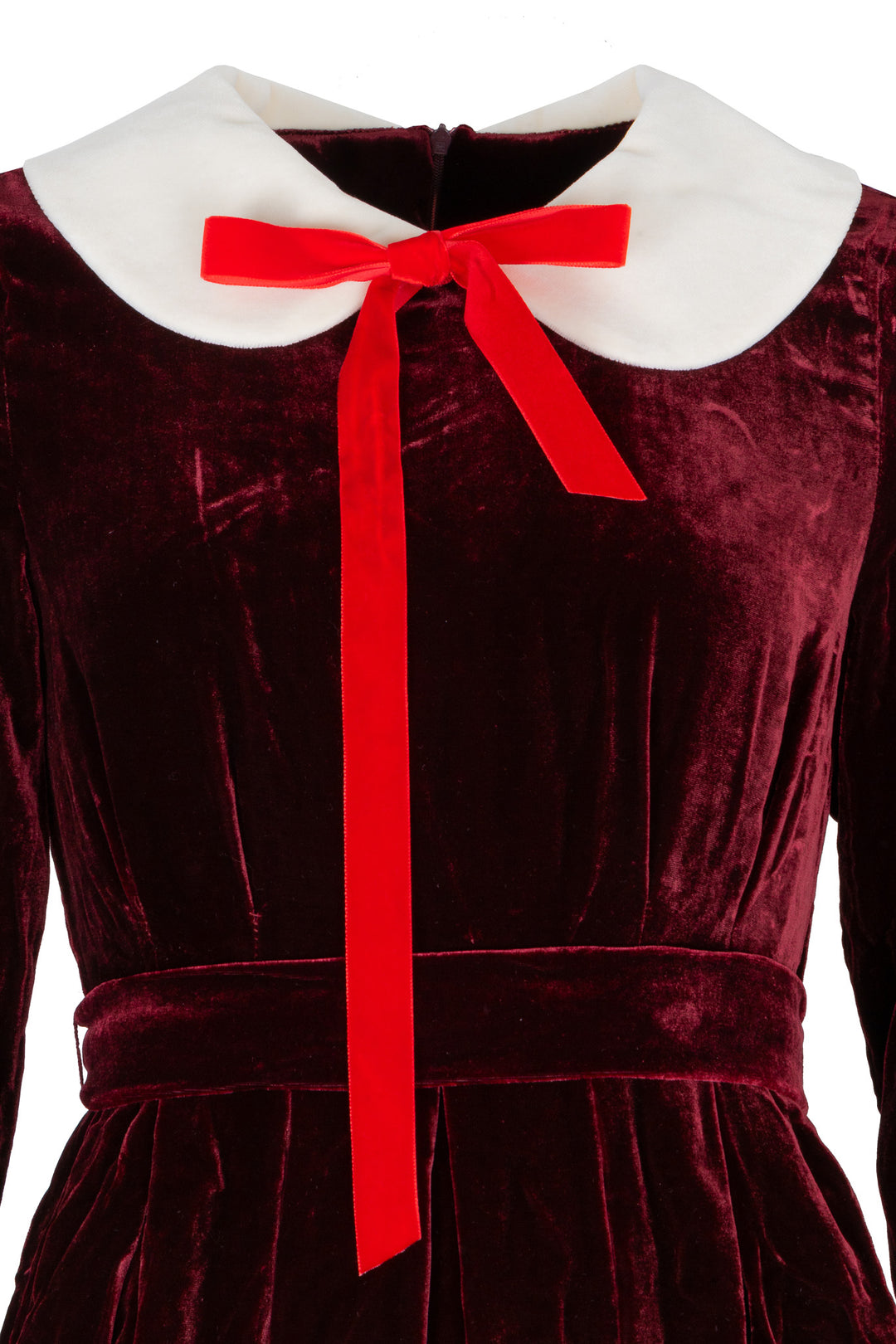 gucci red velvet dress Gucci Baby Gg Jacquard Velvet Dress In Red