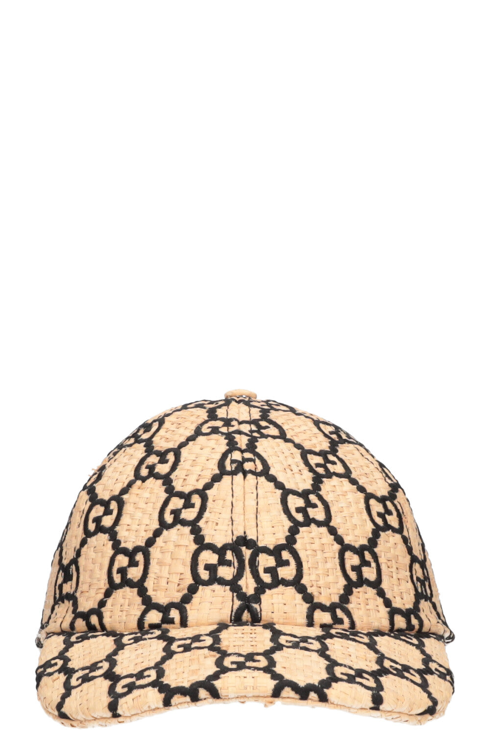 GUCCI Cap GG Raffia