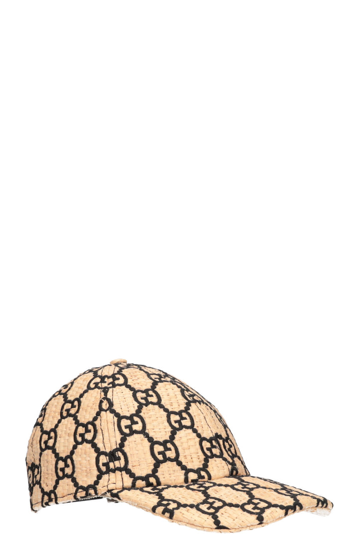GUCCI Cap GG Raffia
