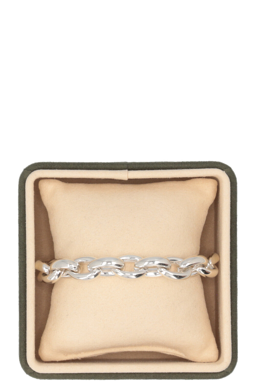 HERMÈS Acrobate Bracelet MM Silver