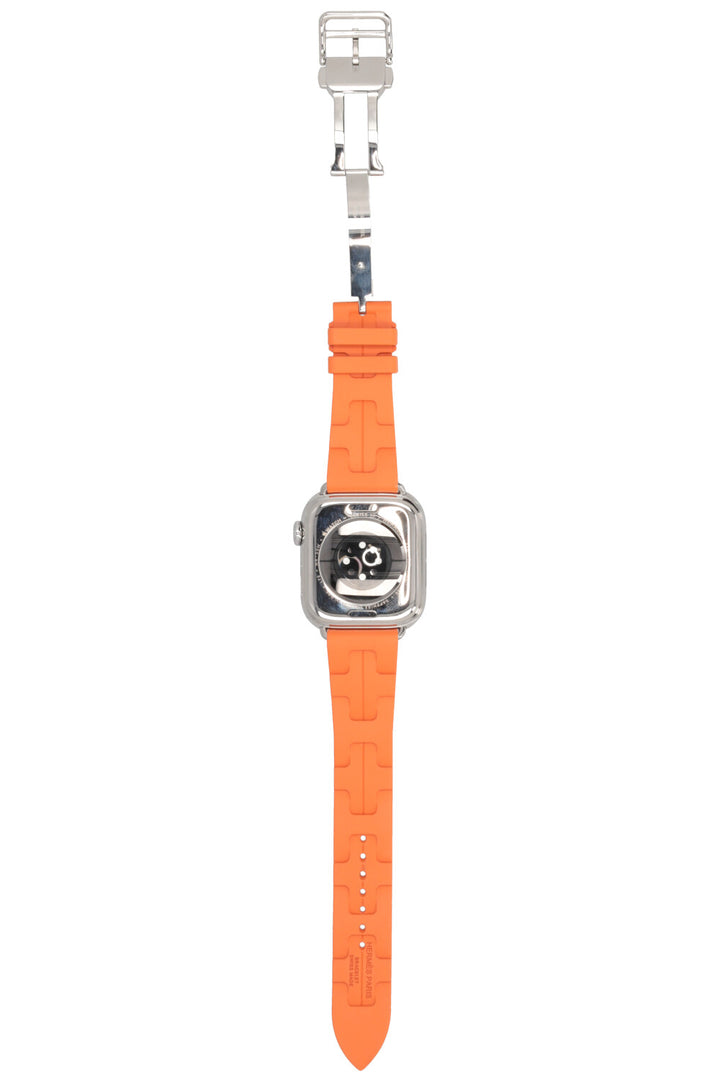 HERMÈS Apple Watch Series 10 42MM Titanum Case Orange
