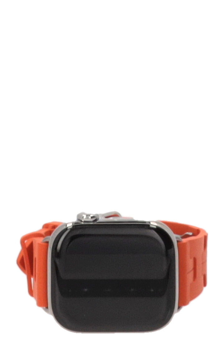 HERMÈS Apple Watch Series 10 42MM Titanum Case Orange