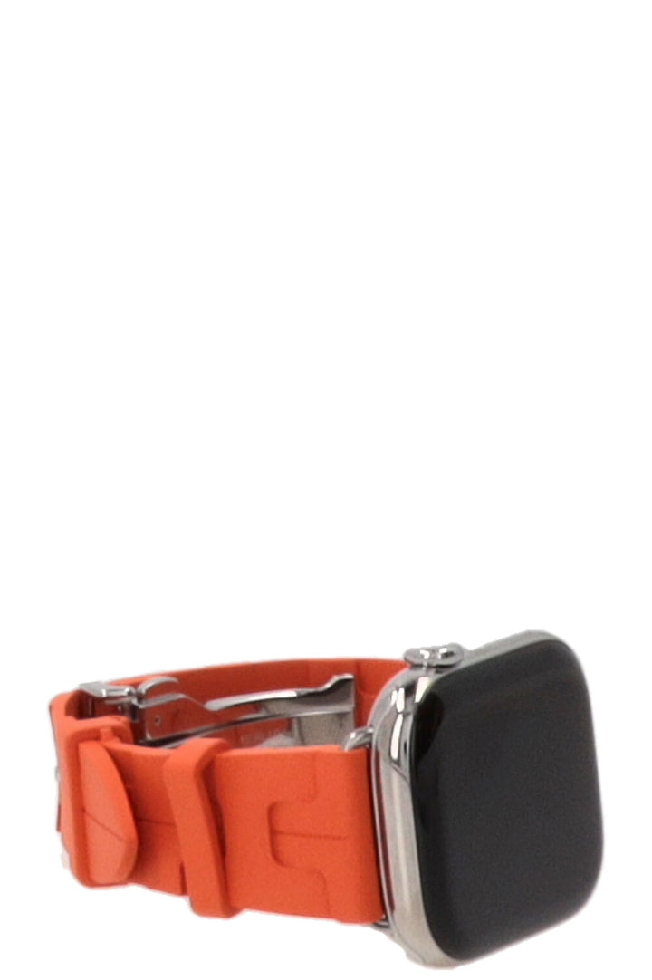 HERMÈS Apple Watch Series 10 42MM Titanum Case Orange
