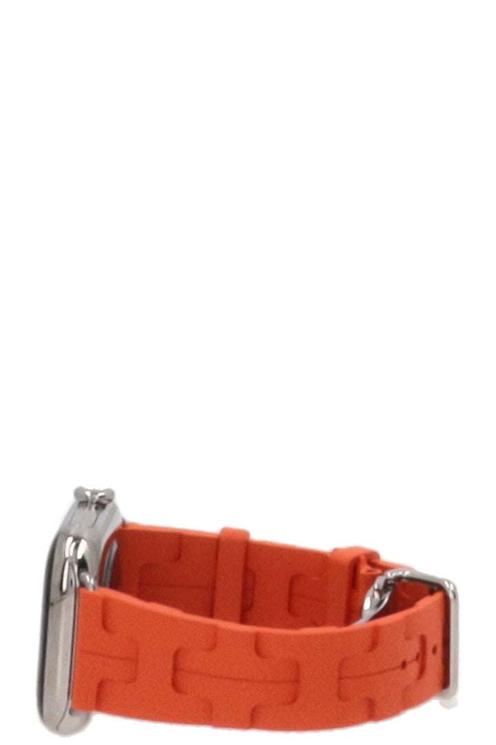 HERMÈS Apple Watch Series 10 42MM Titanum Case Orange