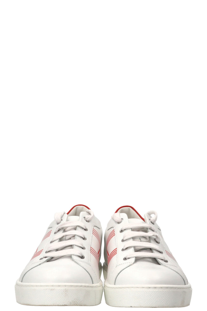 HERMÈS Avantage Sneaker White Orange