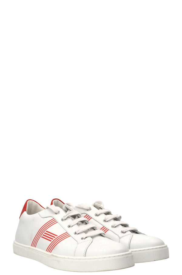 HERMÈS Avantage Sneaker White Orange