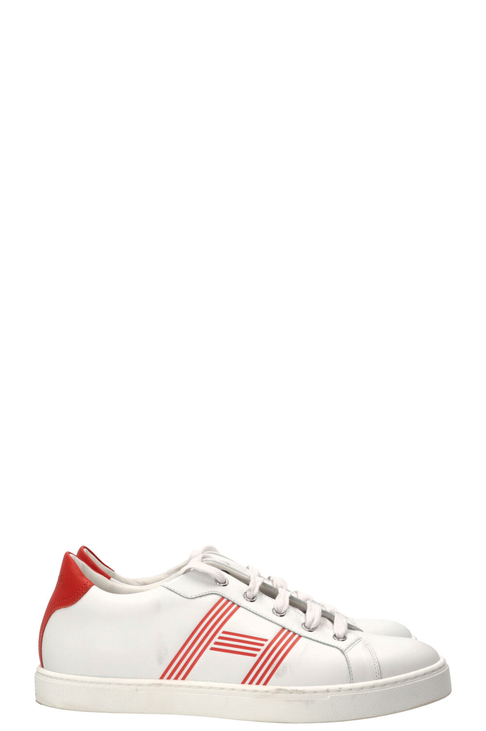HERMÈS Avantage Sneaker White Orange