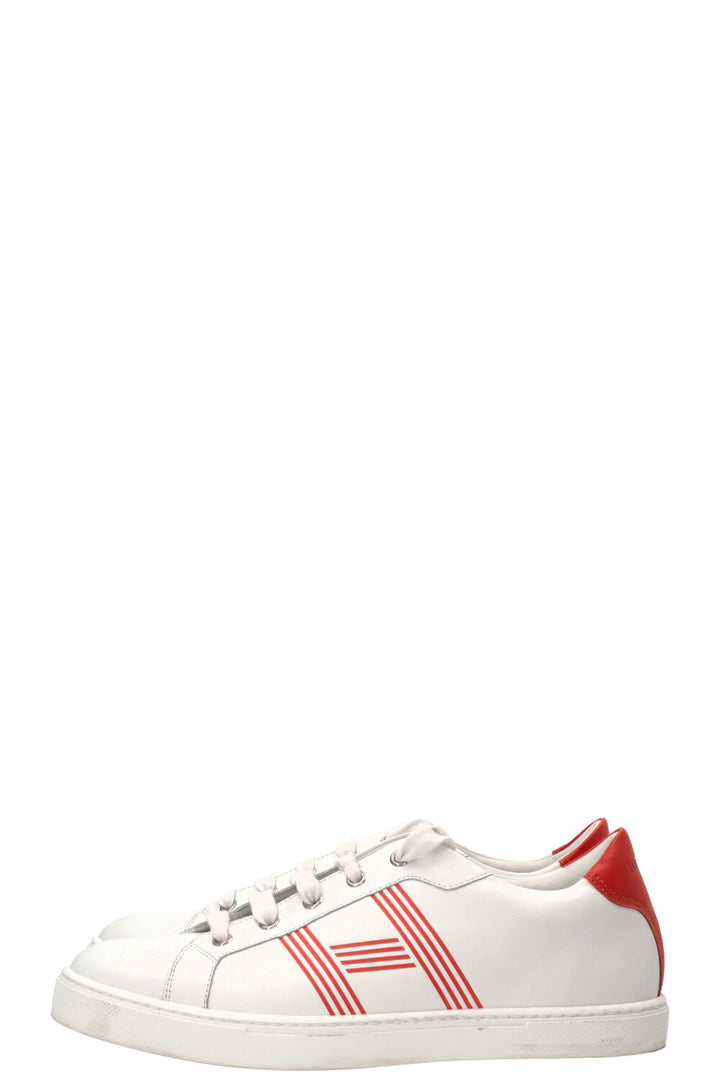 HERMÈS Avantage Sneaker White Orange