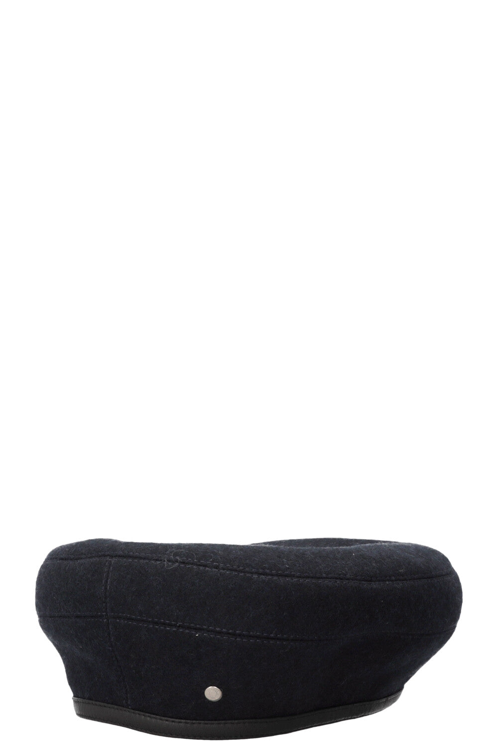 HERMÈS Béret Laine Marine