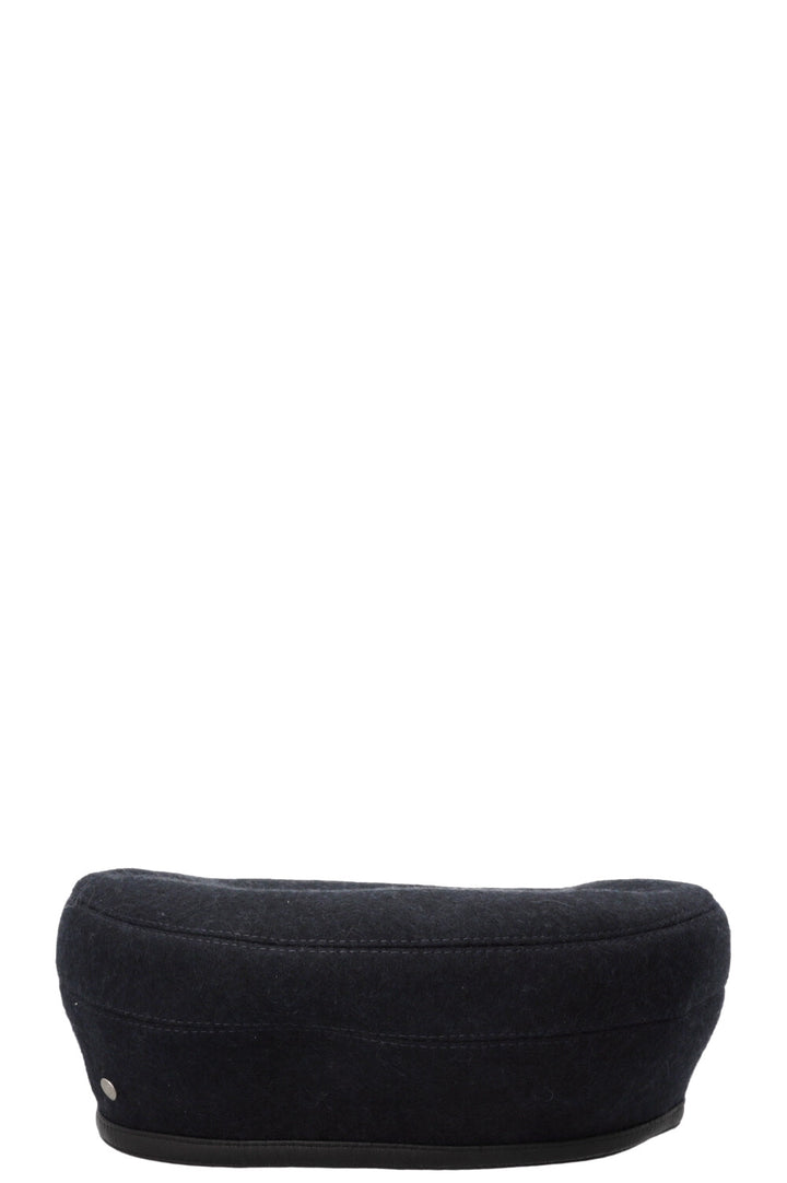 HERMÈS Béret Laine Marine