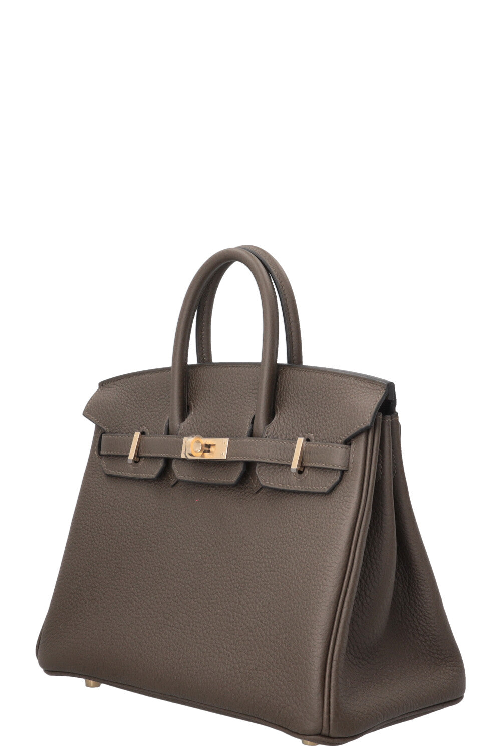 HERMÈS Birkin 25 Retourne Togo Loden Green PBHW