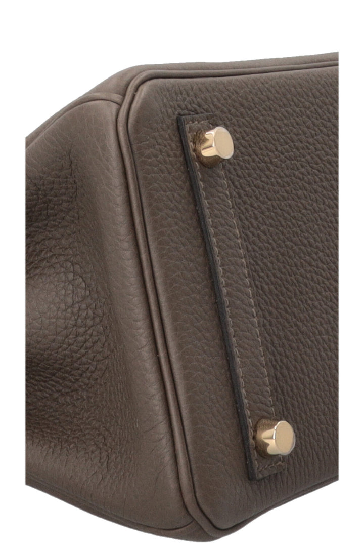 HERMÈS Birkin 25 Retourne Togo Loden Green PBHW