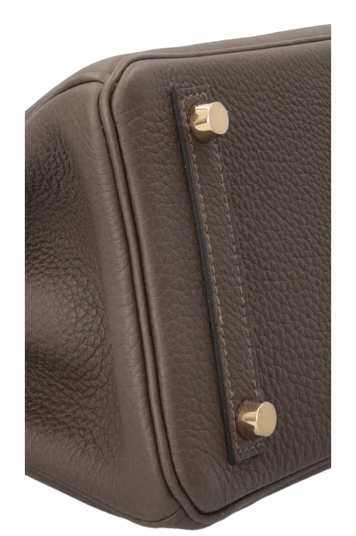 HERMÈS Birkin 25 Retourne Togo Loden Green PBHW
