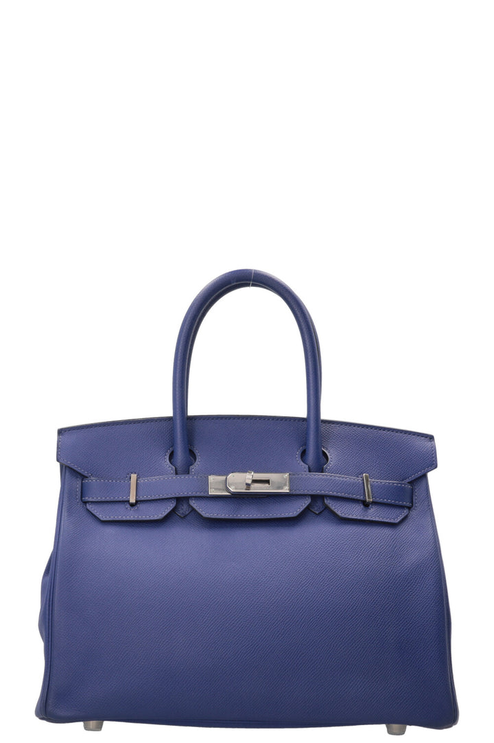 HERMÈS Birkin 30 Epsom Electric Blue