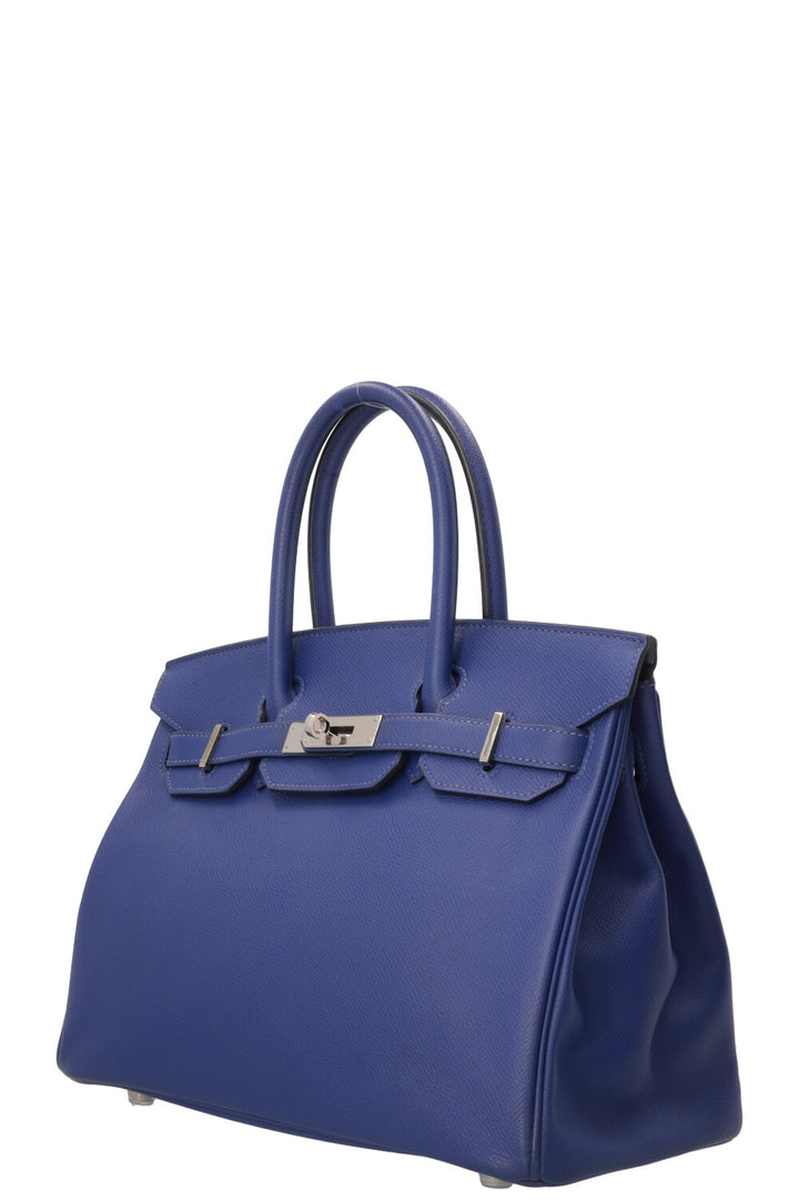 HERMÈS Birkin 30 Epsom Electric Blue