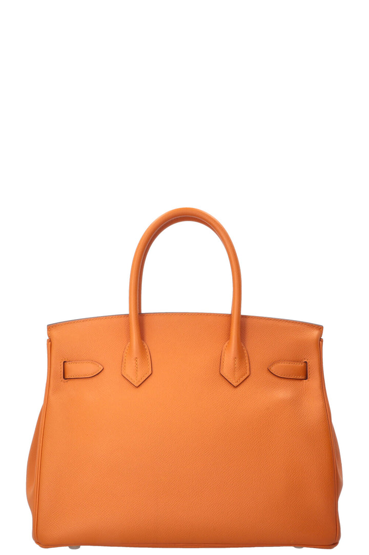 HERMÈS Birkin 30 Retourne Epsom Abricot