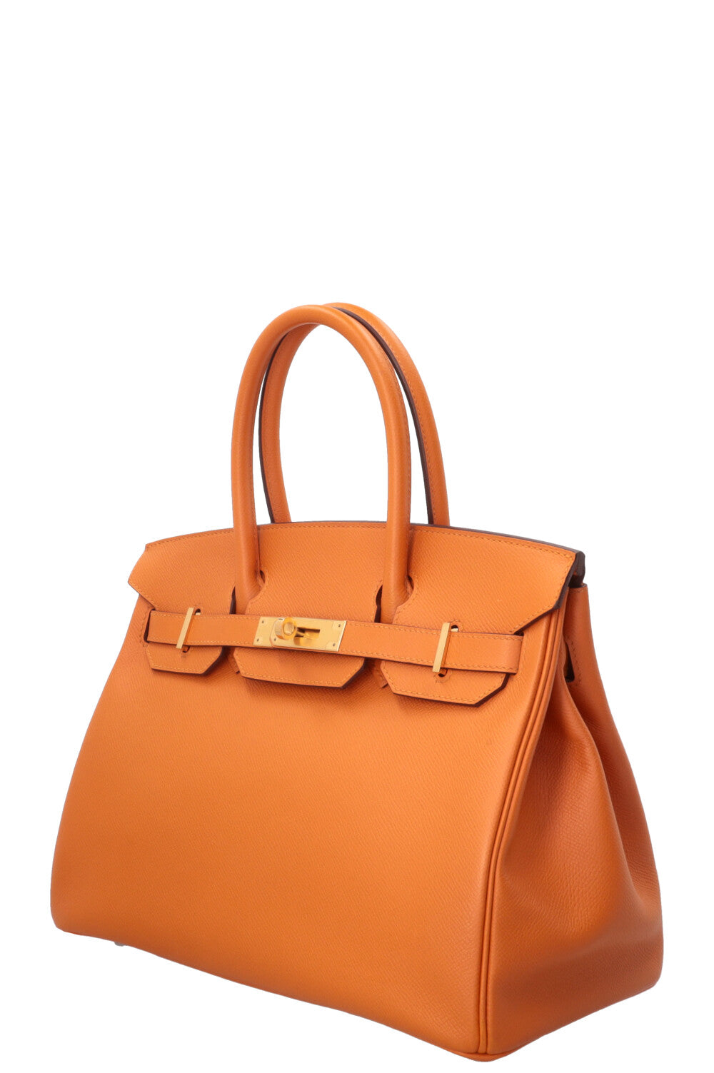 HERMÈS Birkin 30 Retourne Epsom Abricot