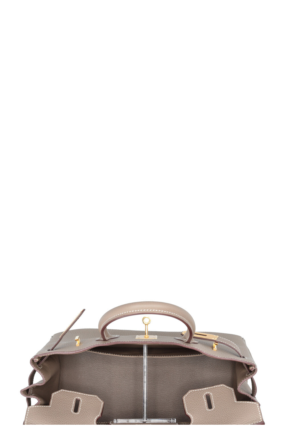 HERMÈS Birkin 30 Togo Leather Etoupe