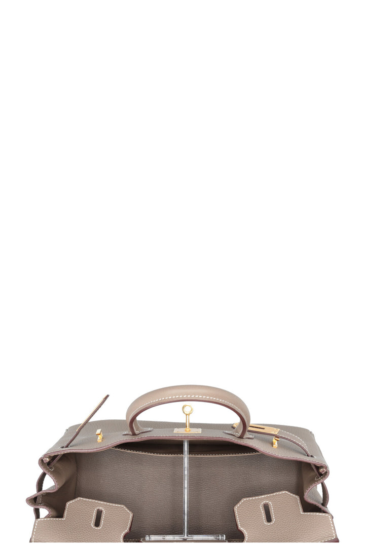 HERMÈS Birkin 30 Togo Leather Etoupe