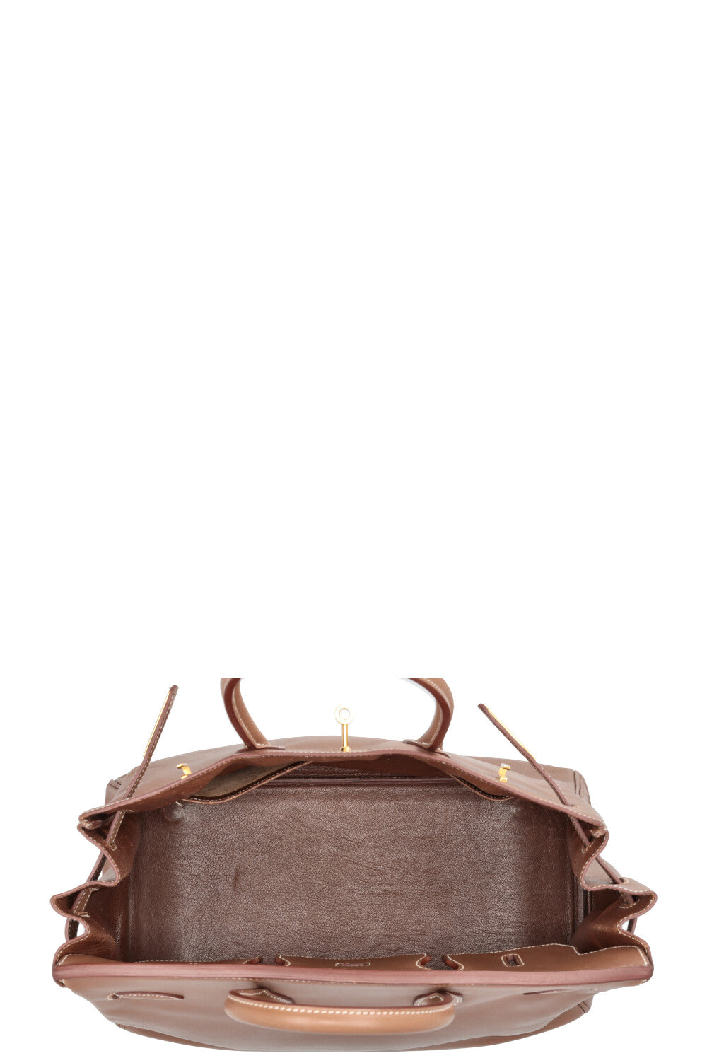 HERMÈS Birkin 35 Clemence Dark Brown