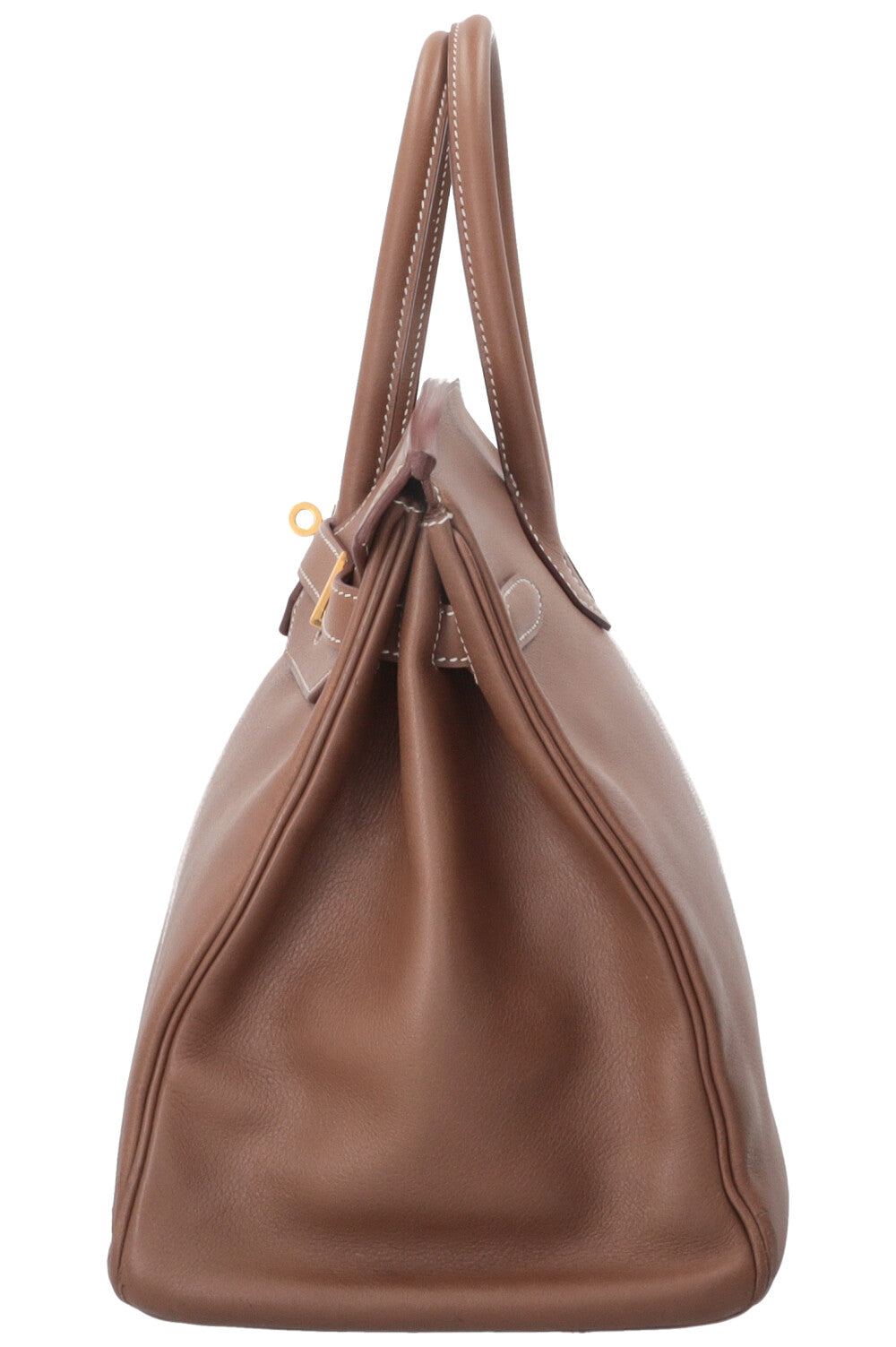 HERMÈS Birkin 35 Clemence Dark Brown
